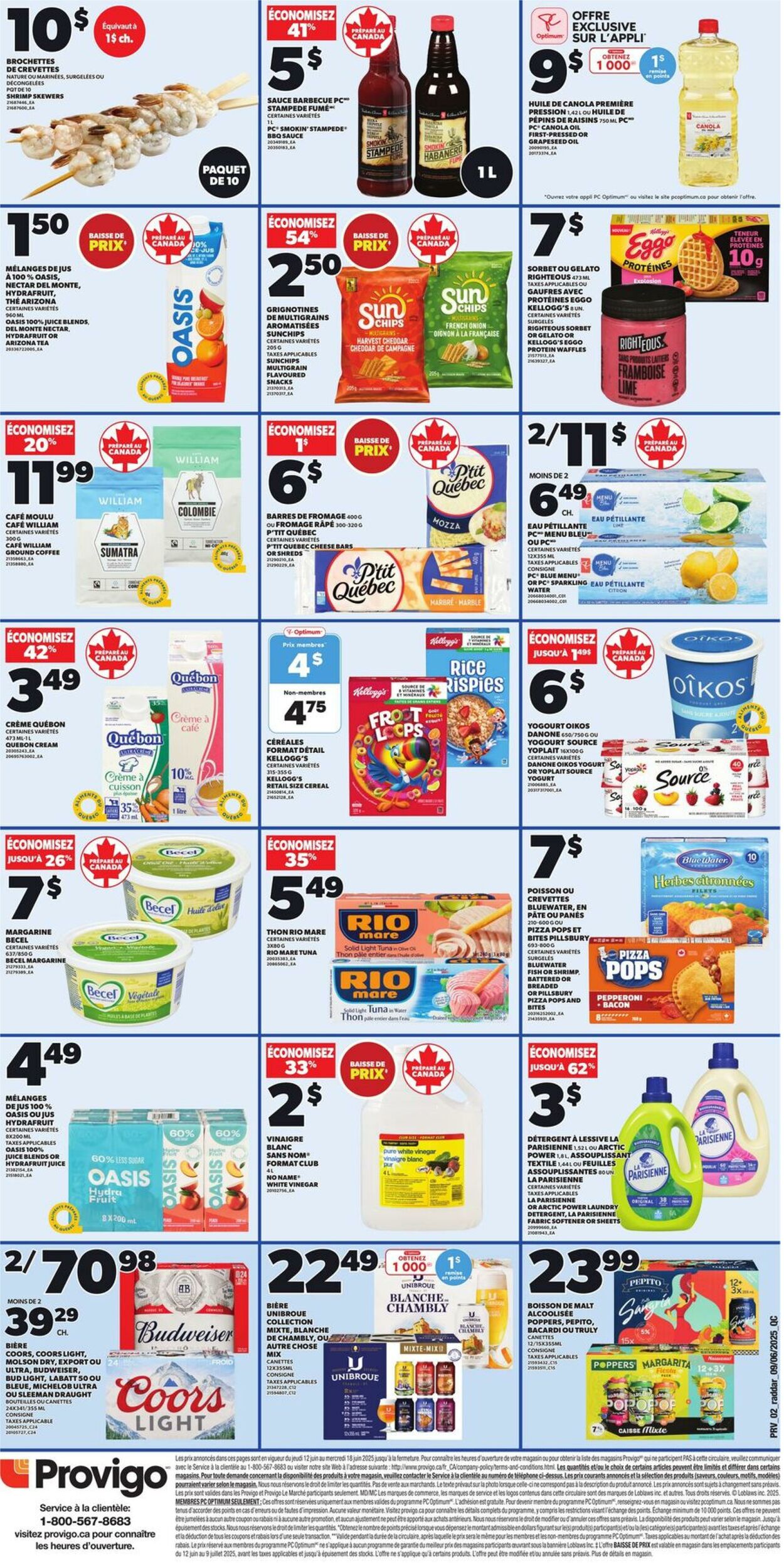 Flyer Provigo 12.06.2025 - 18.06.2025