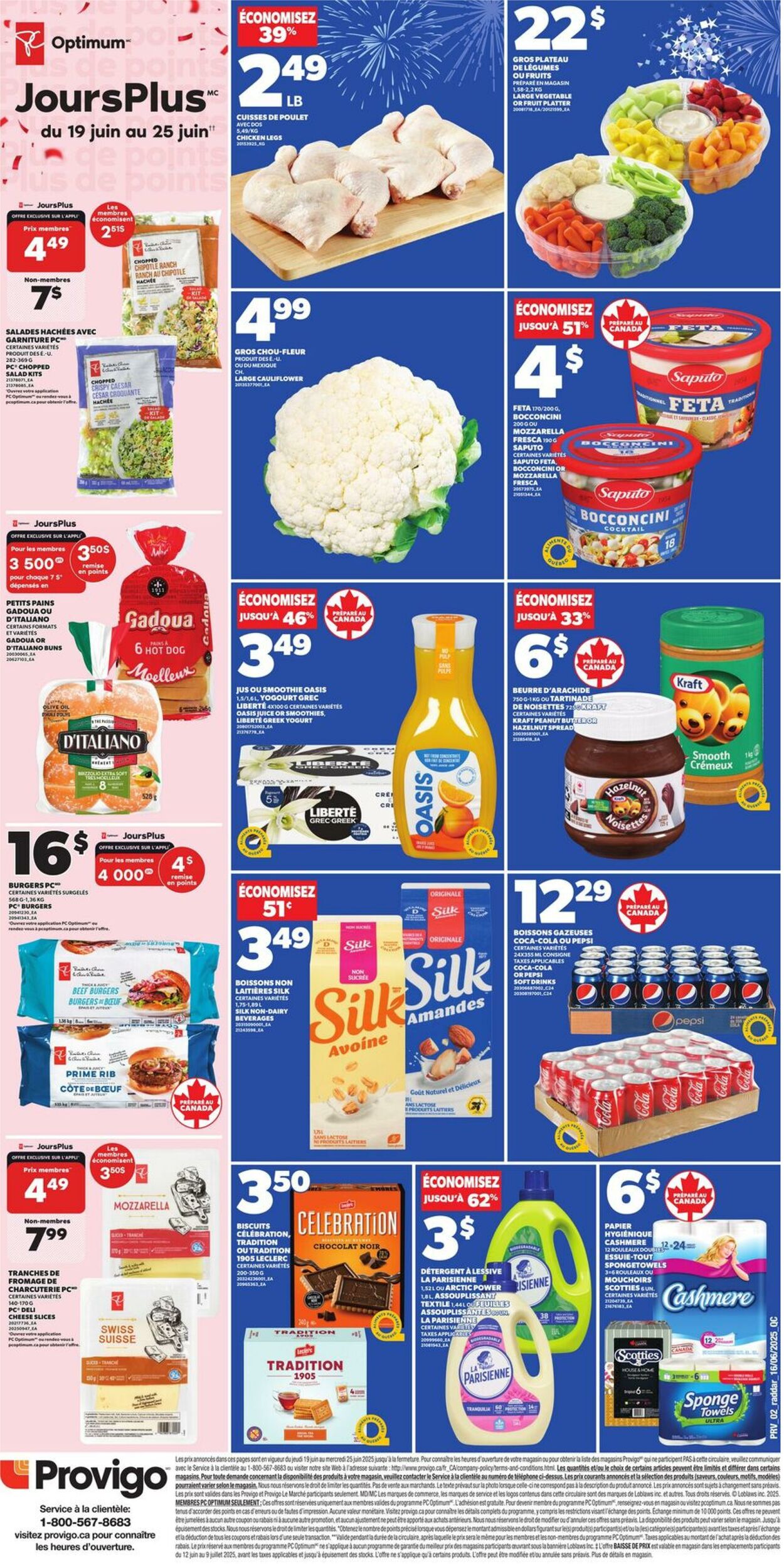 Flyer Provigo 19.06.2025 - 25.06.2025