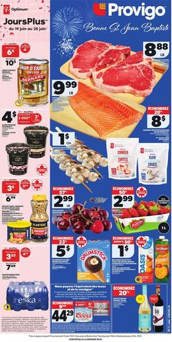 Flyer Provigo 19.06.2025 - 25.06.2025