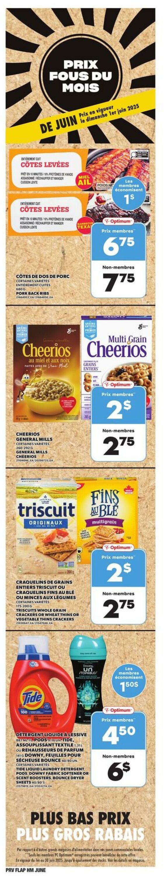 Flyer Provigo 29.05.2025 - 04.06.2025