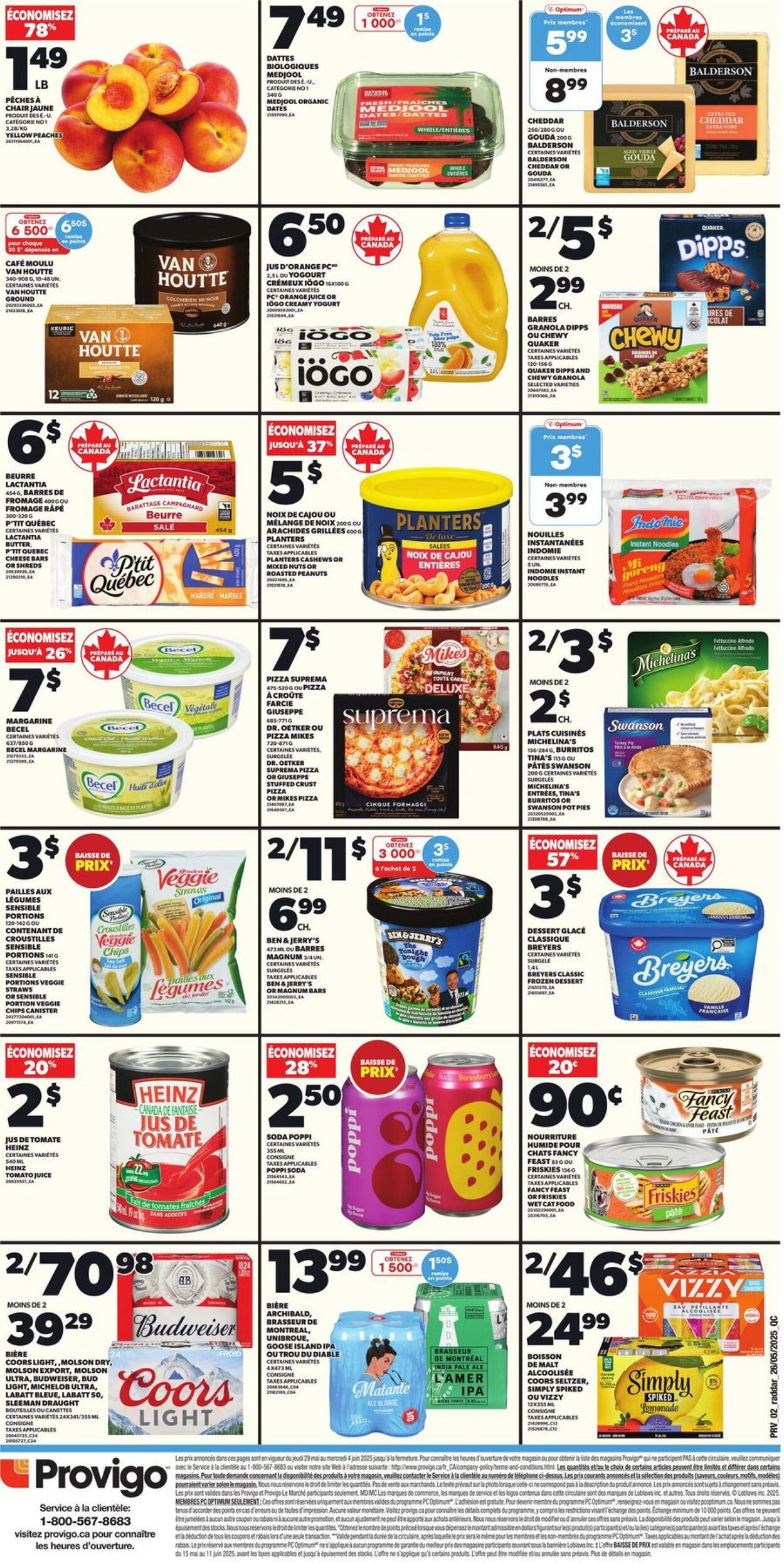 Flyer Provigo 29.05.2025 - 04.06.2025