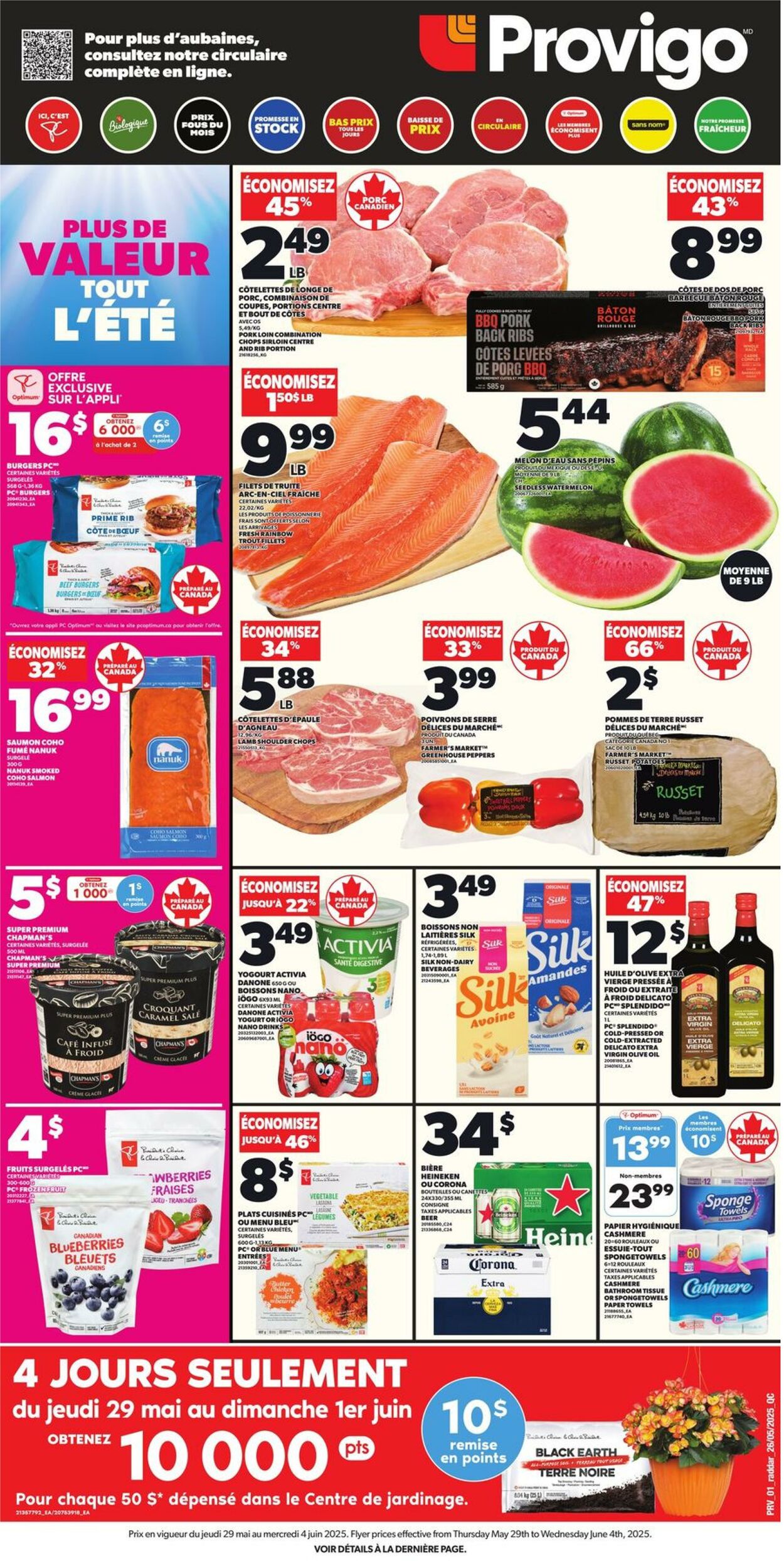 Flyer Provigo 29.05.2025 - 04.06.2025