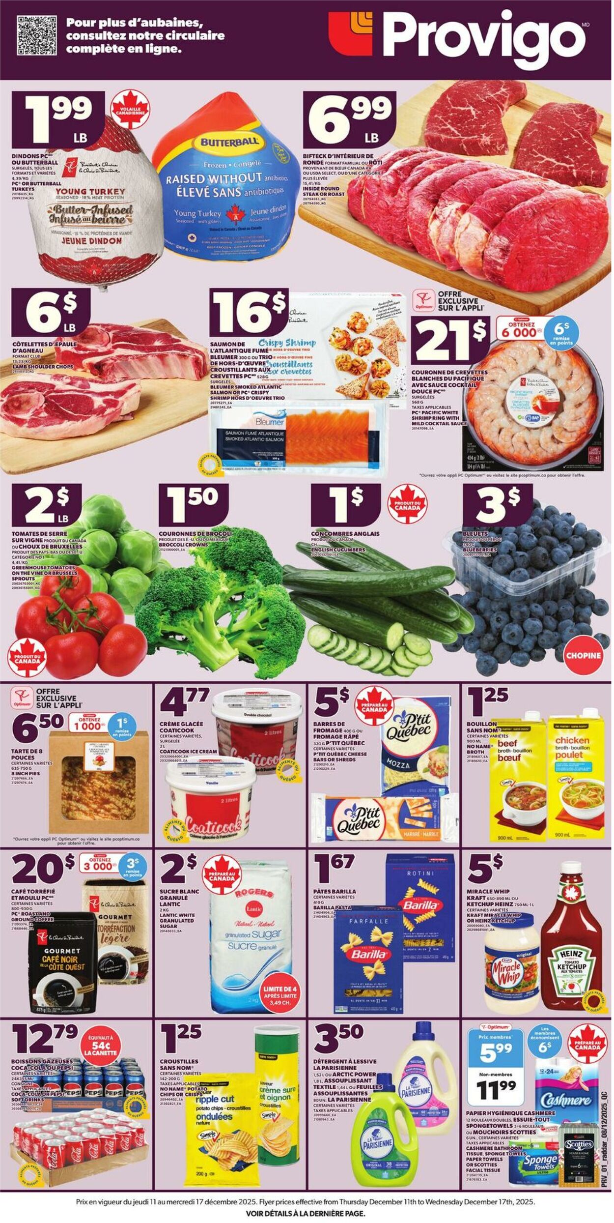 Flyer Provigo 11.12.2025 - 17.12.2025