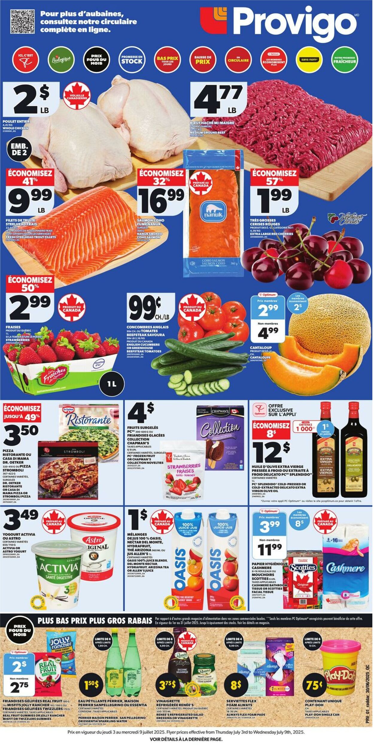 Flyer Provigo 03.07.2025 - 09.07.2025