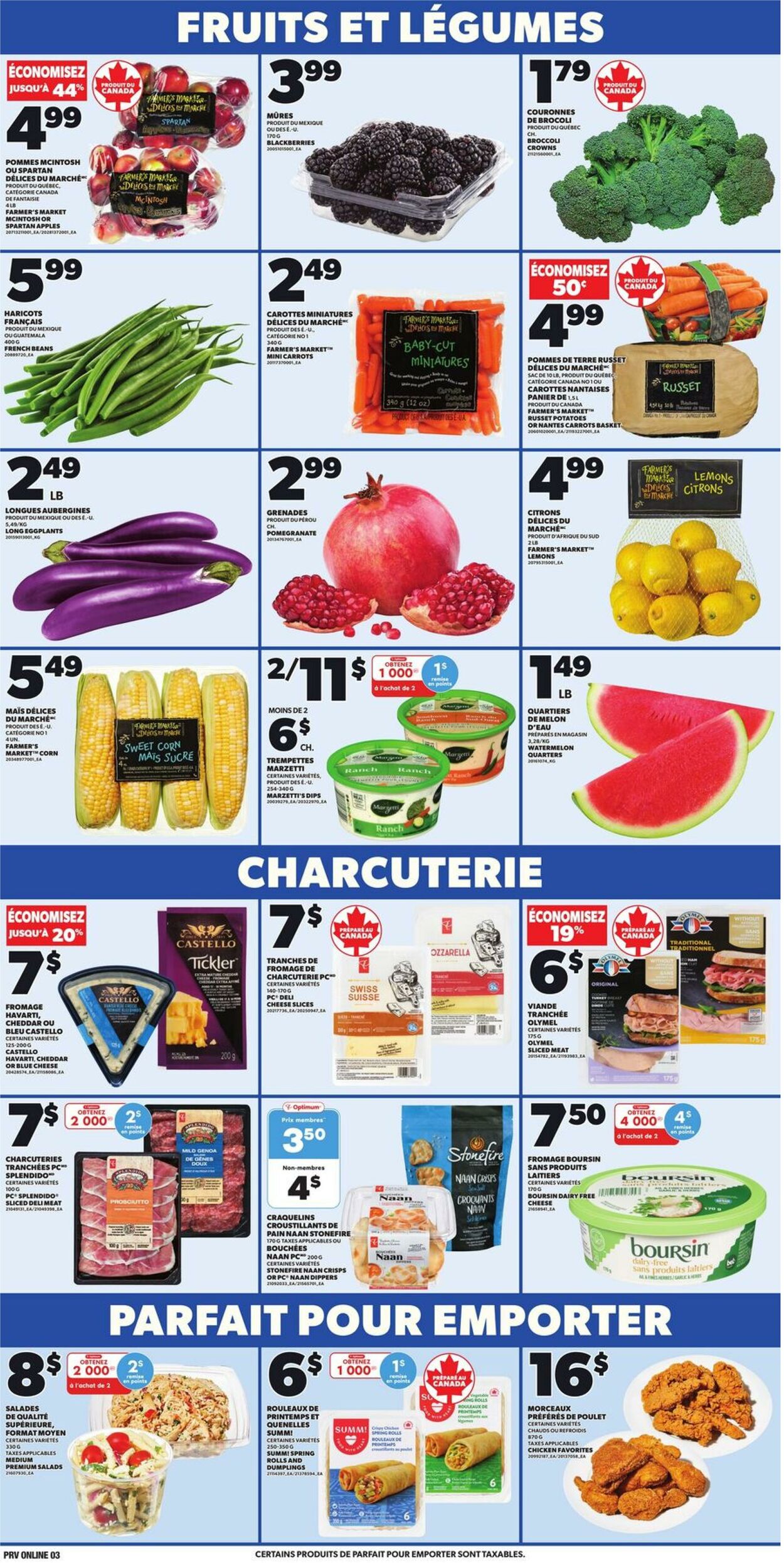 Flyer Provigo 03.07.2025 - 09.07.2025