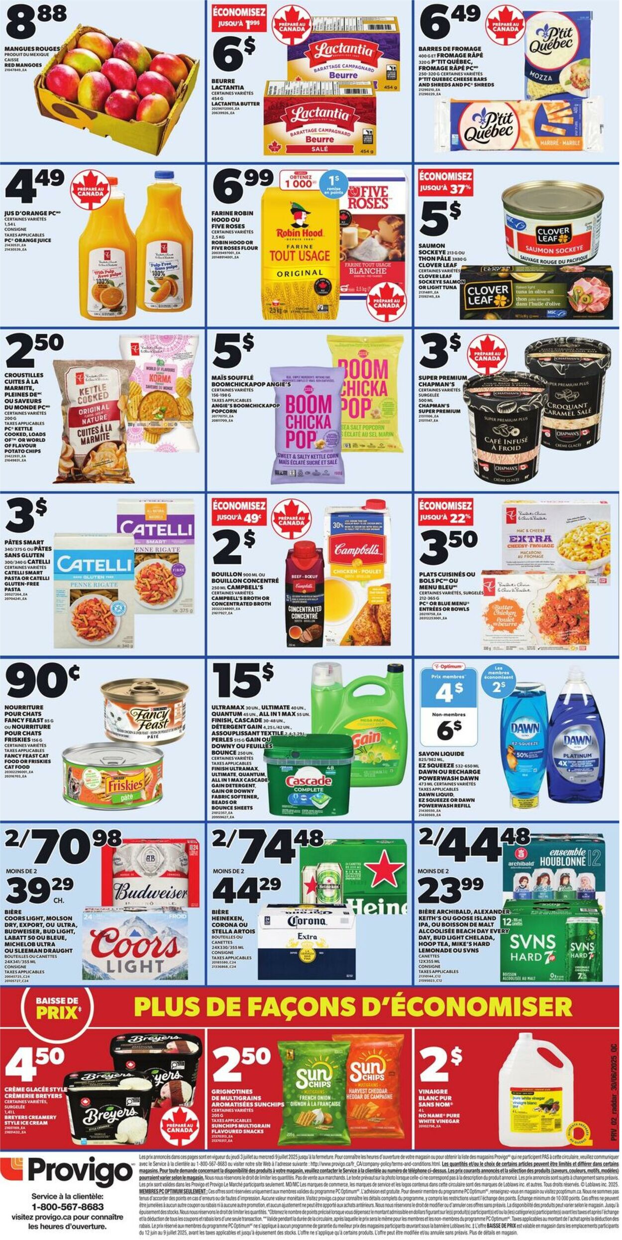 Flyer Provigo 03.07.2025 - 09.07.2025