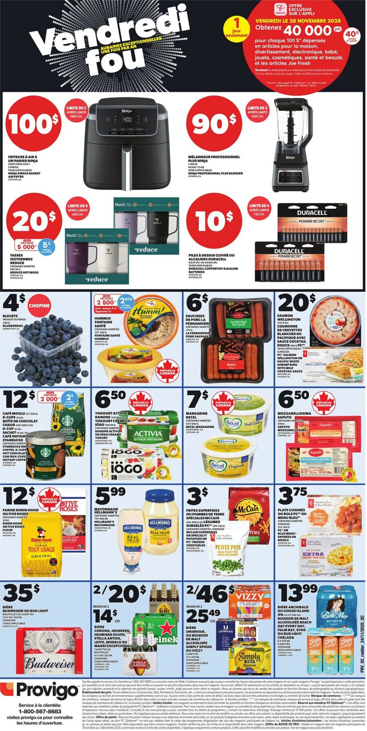 Flyer Provigo 27.11.2025 - 03.12.2025