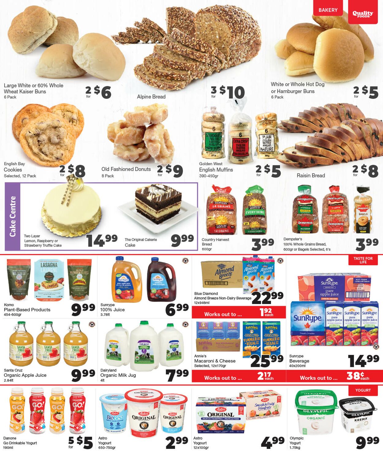 Flyer Quality Foods 19.09.2022 - 25.09.2022