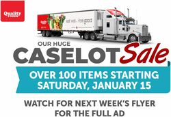  Caselot Teaser (Sat, January 15 to Sun, January 16)