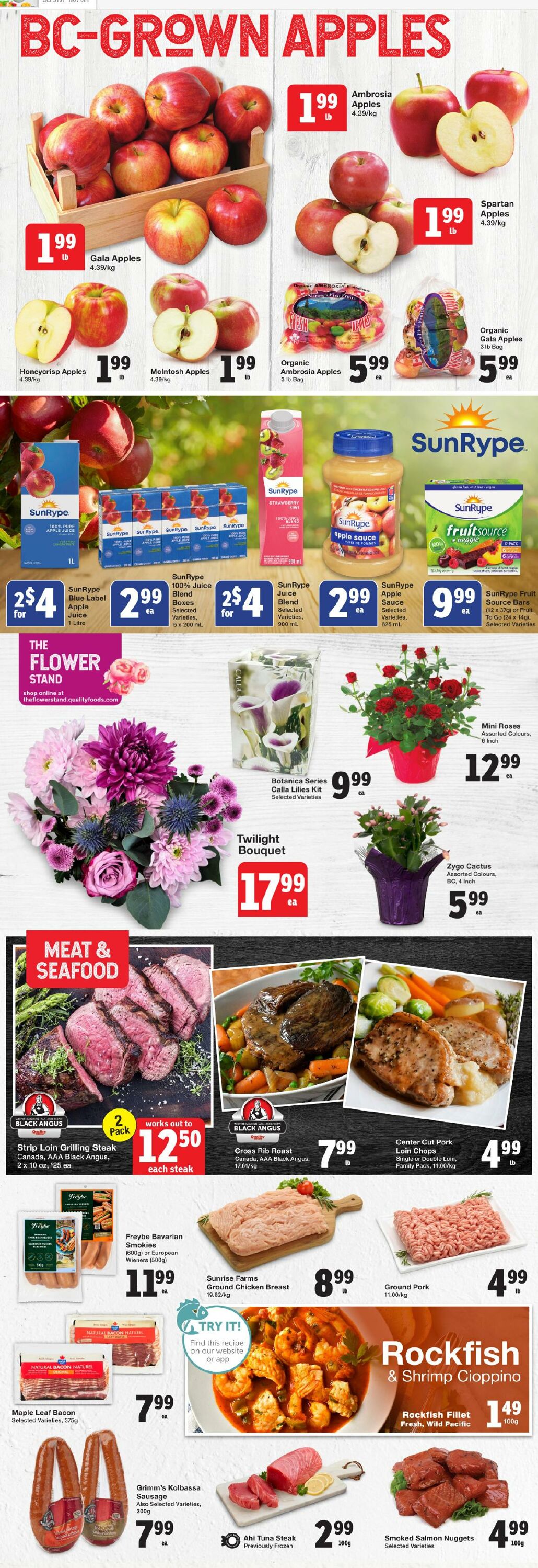 Flyer Quality Foods 31.10.2024 - 06.11.2024