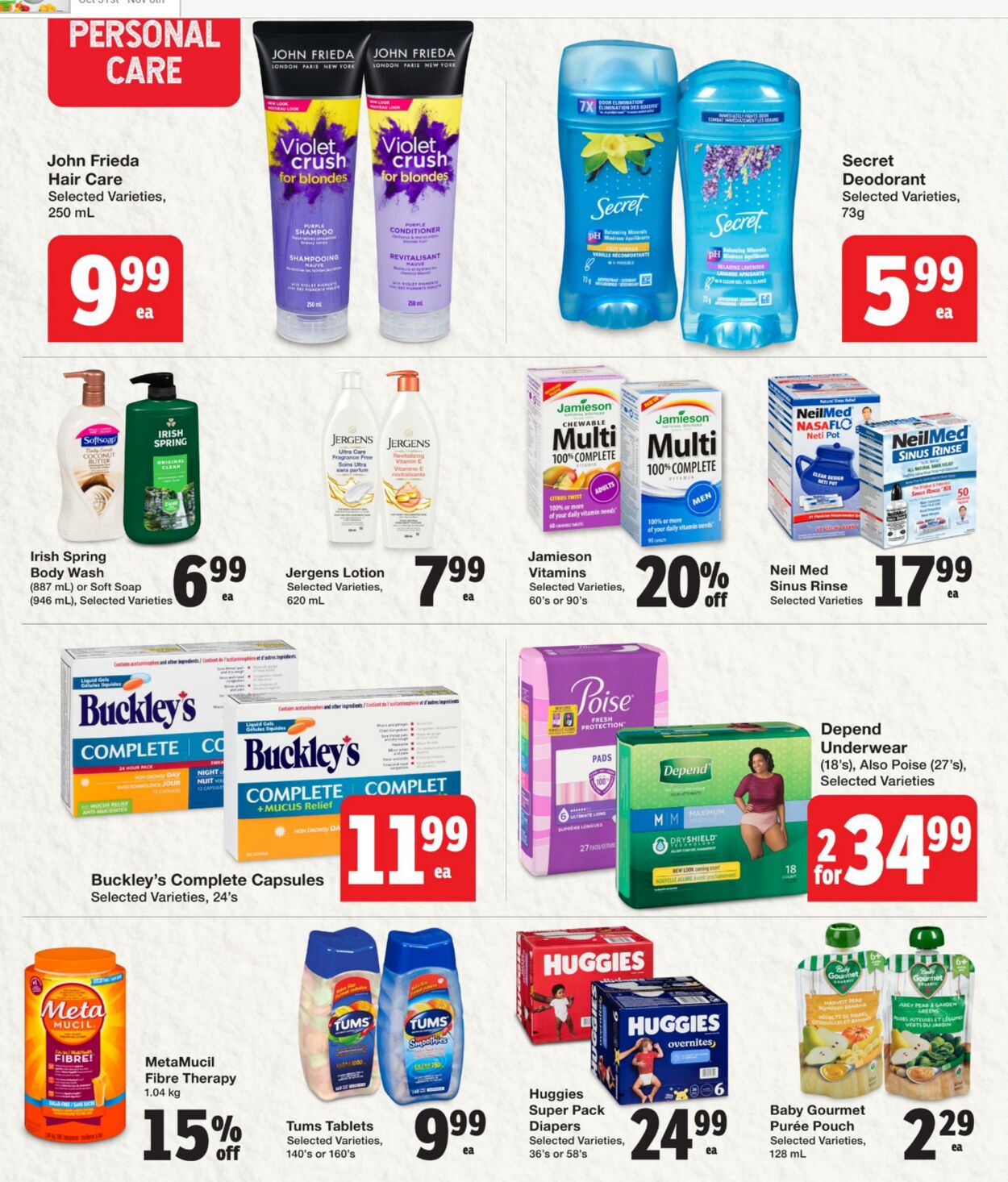 Flyer Quality Foods 31.10.2024 - 06.11.2024