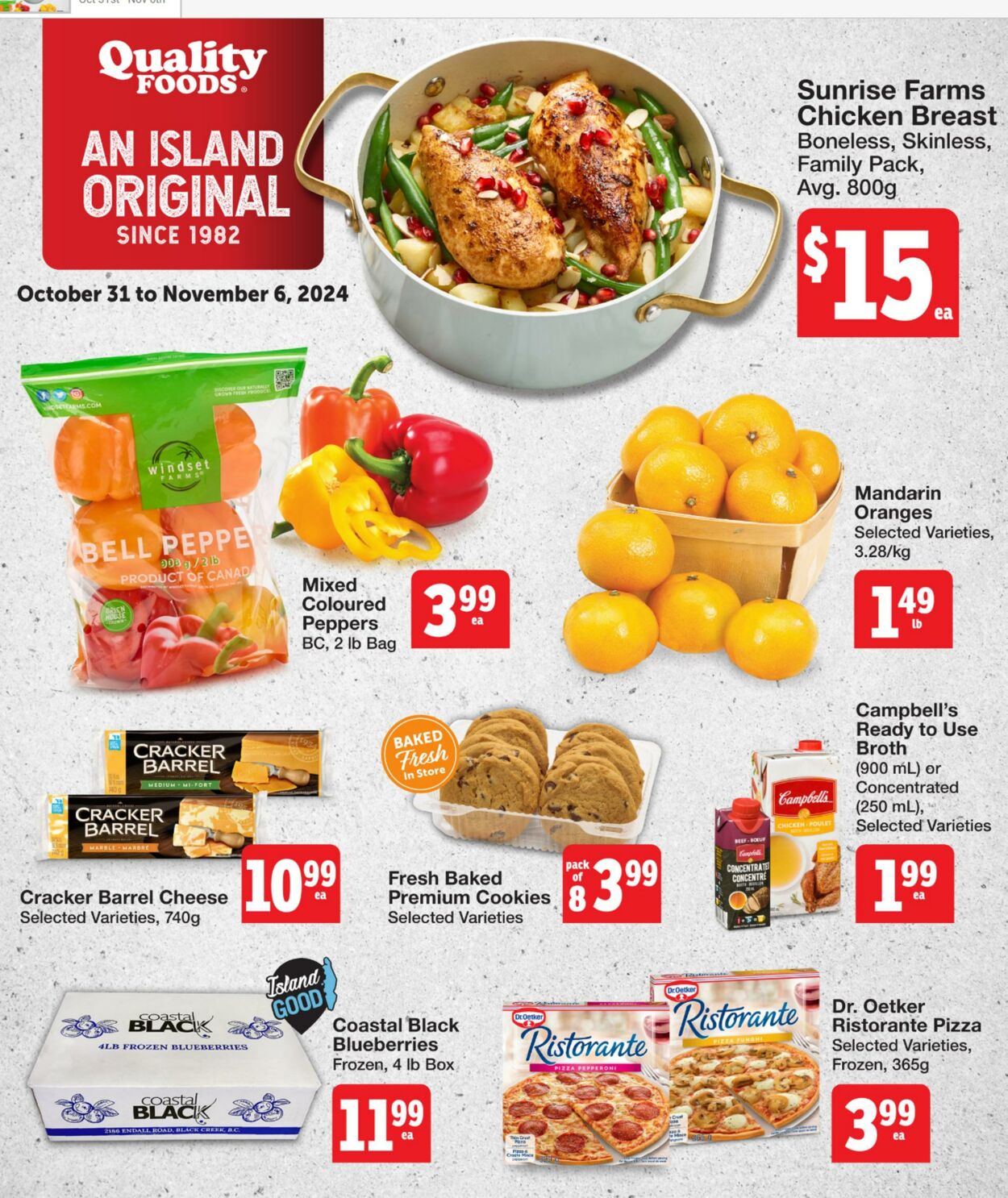 Flyer Quality Foods 31.10.2024 - 06.11.2024