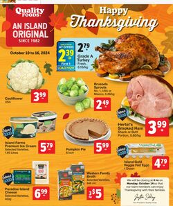 Flyer Quality Foods 10.10.2024 - 16.10.2024