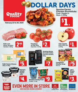 Flyer Quality Foods 18.01.2024 - 03.04.2024