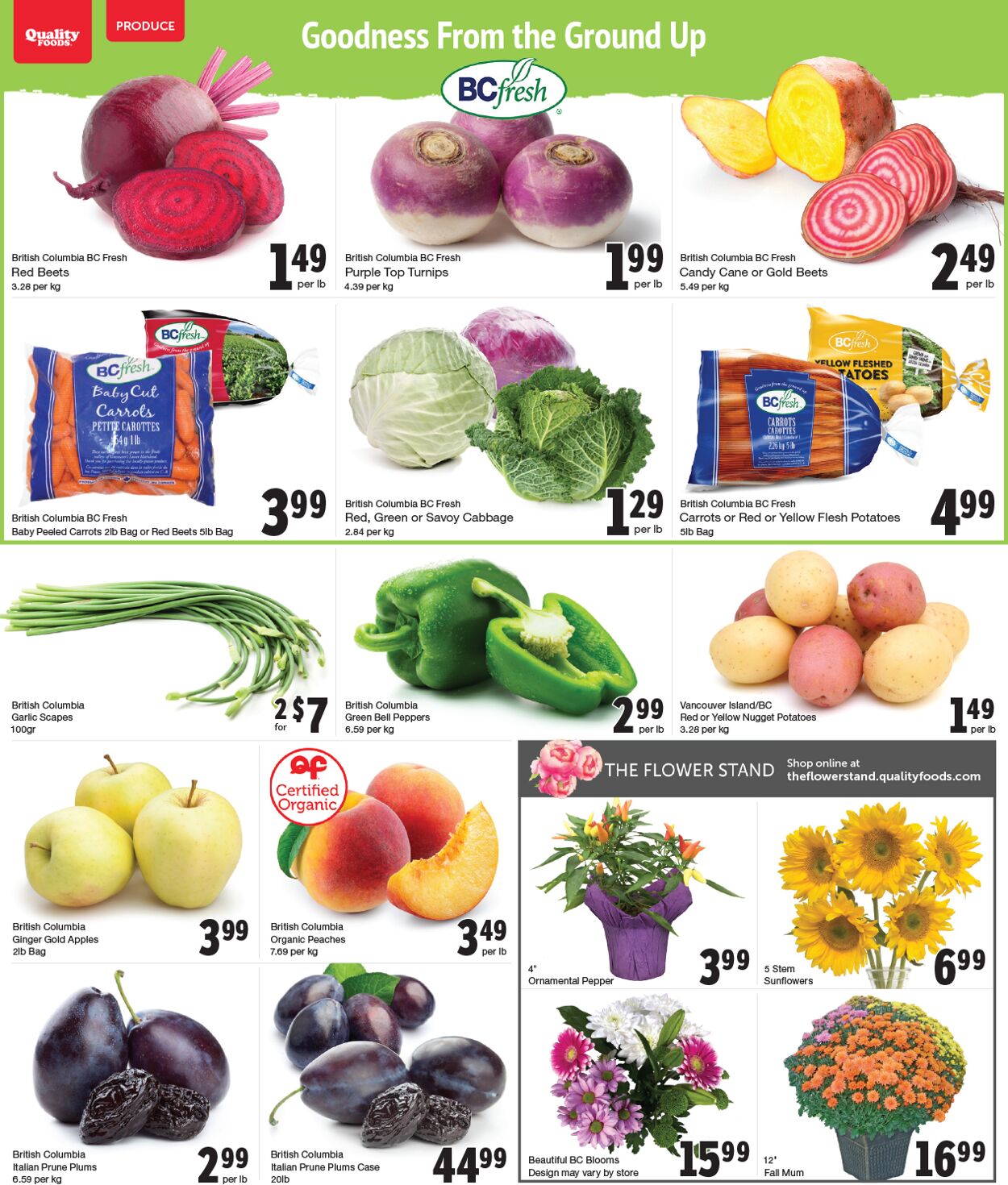 Flyer Quality Foods 22.08.2022 - 28.08.2022