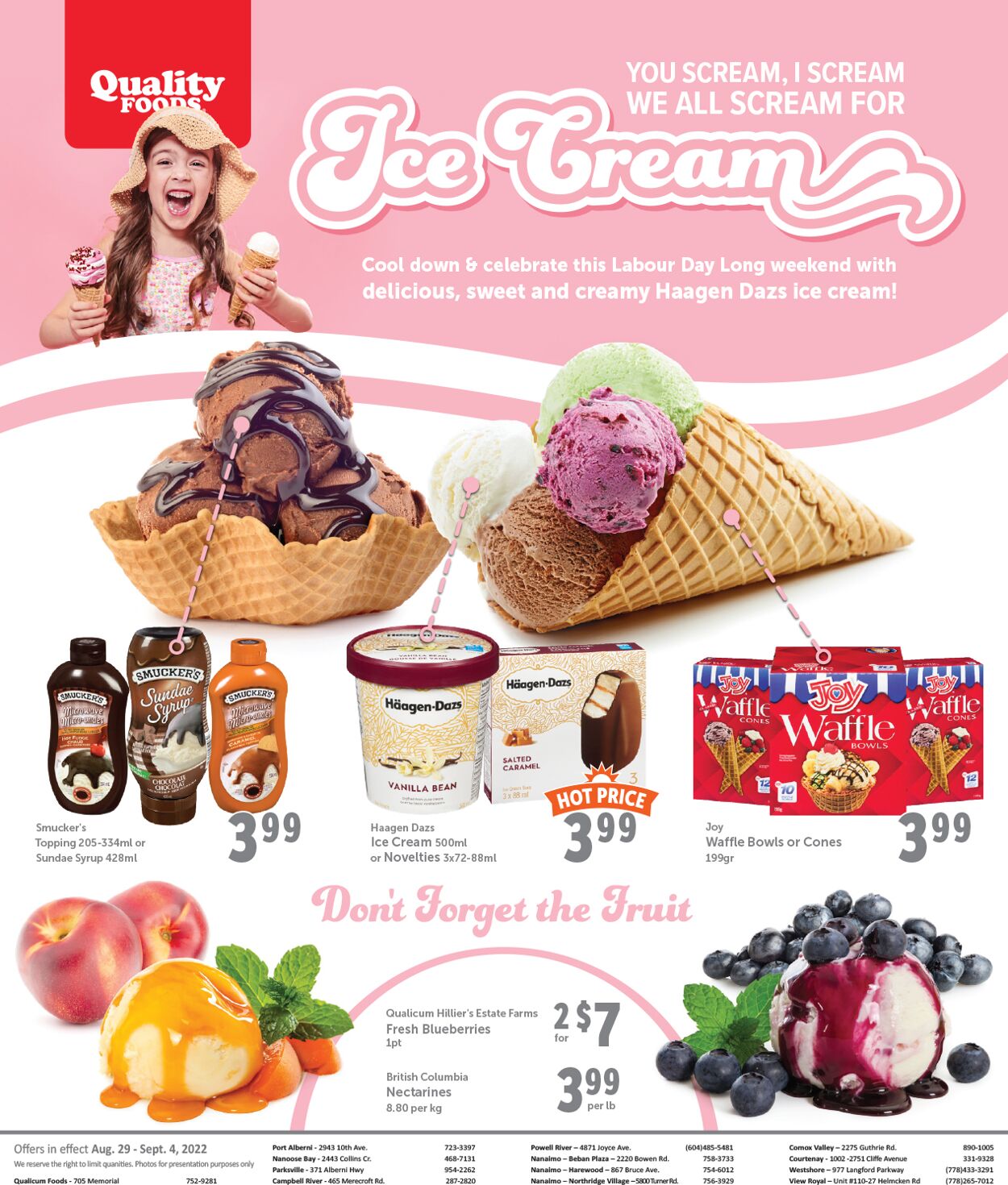 Flyer Quality Foods 29.08.2022 - 04.09.2022