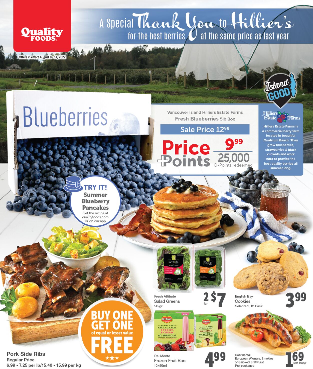 Flyer Quality Foods 08.08.2022 - 14.08.2022