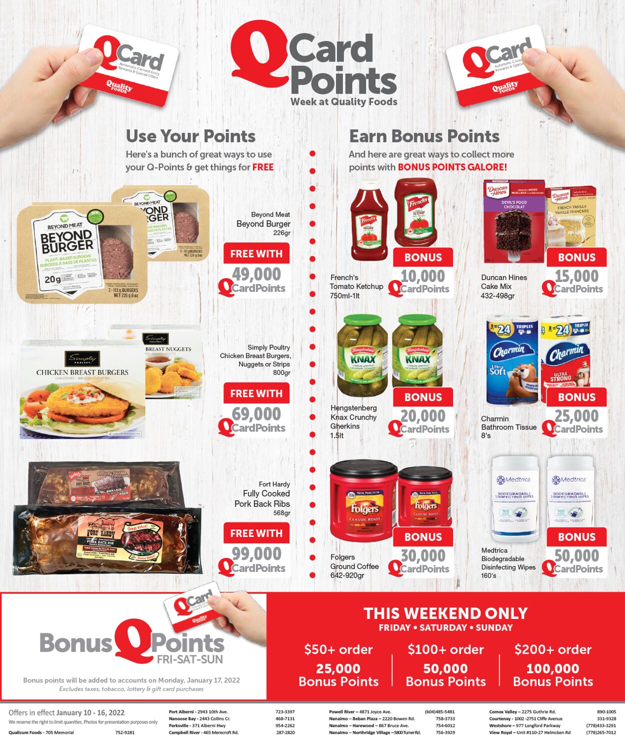 Flyer Quality Foods 10.01.2022 - 16.01.2022