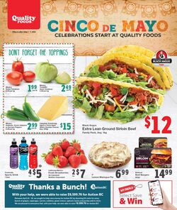Flyer Quality Foods 01.05.2023 - 07.05.2023