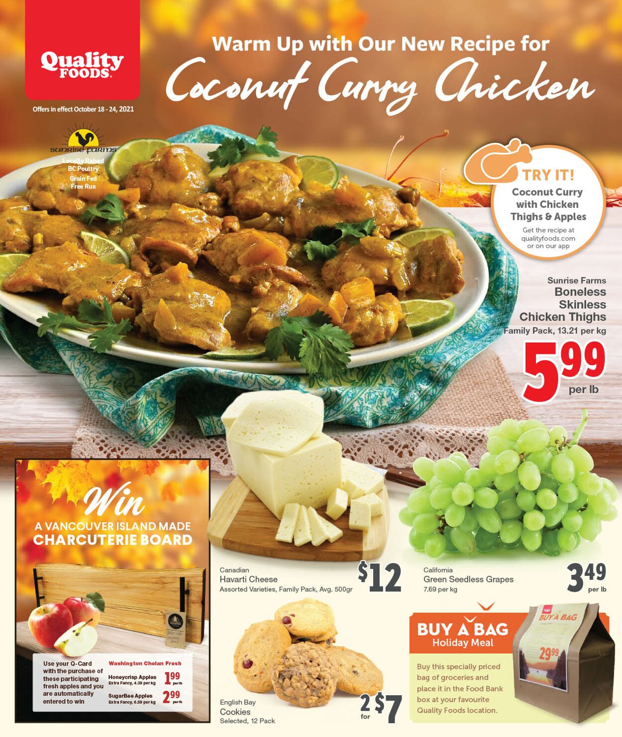 Flyer Quality Foods 18.10.2021 - 24.10.2021