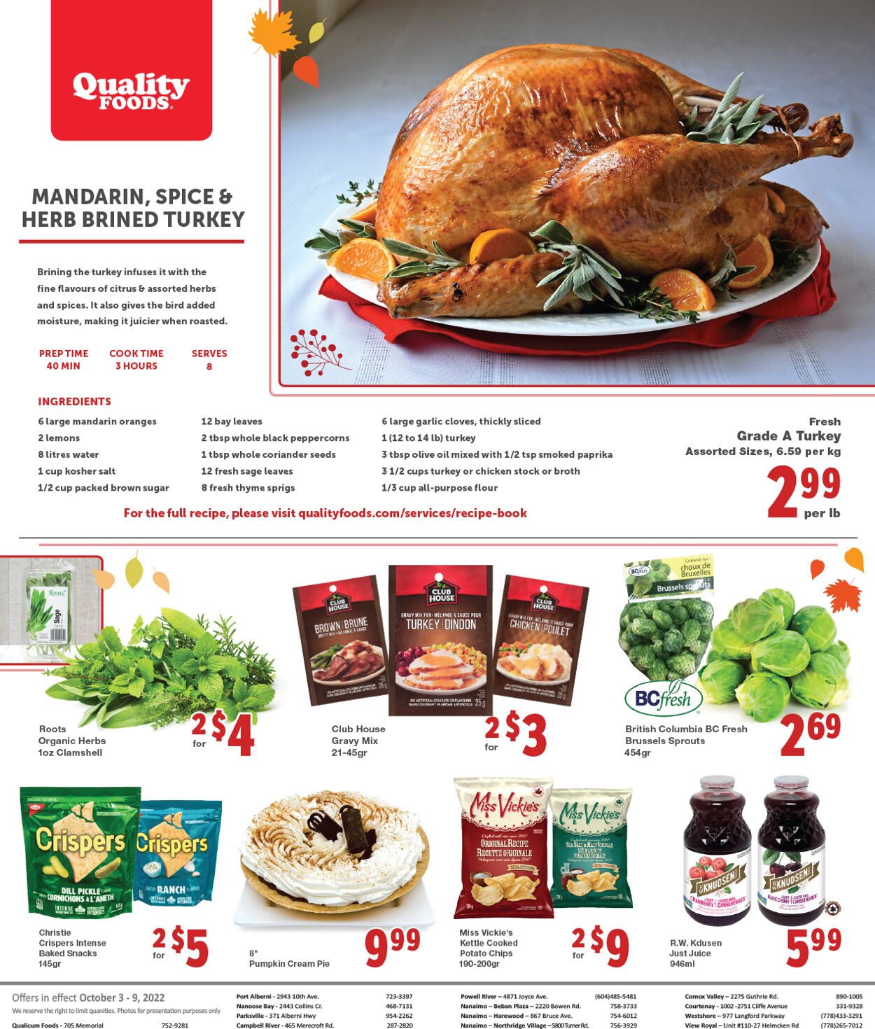 Flyer Quality Foods 03.10.2022 - 09.10.2022
