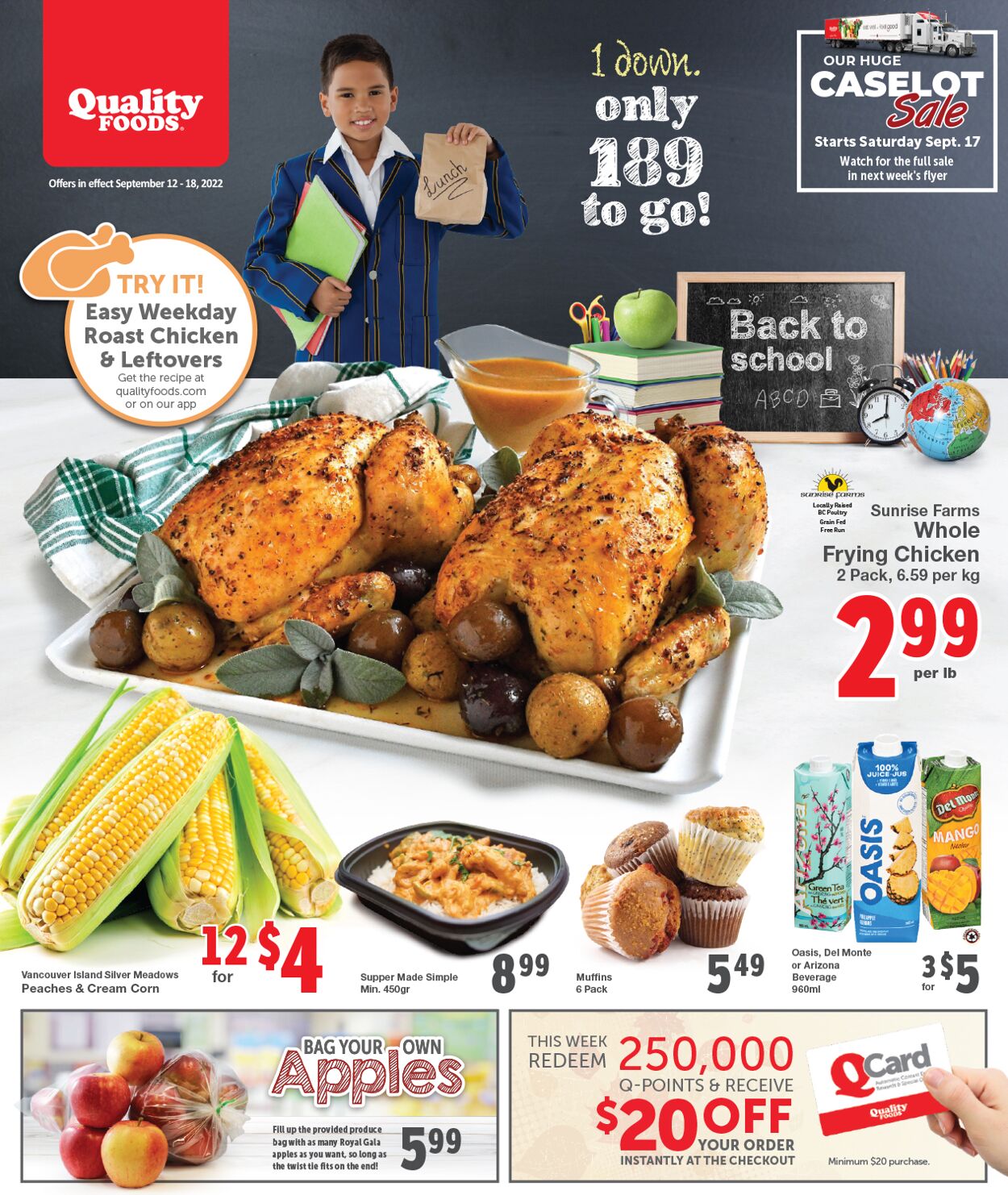 Flyer Quality Foods 12.09.2022 - 18.09.2022