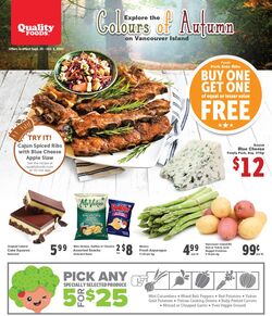 Flyer Quality Foods 25.09.2023 - 01.10.2023
