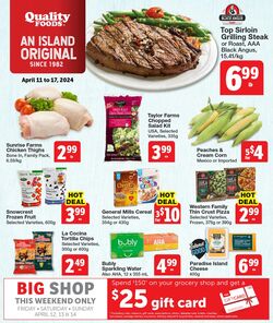 Flyer Quality Foods 25.04.2024 - 01.05.2024