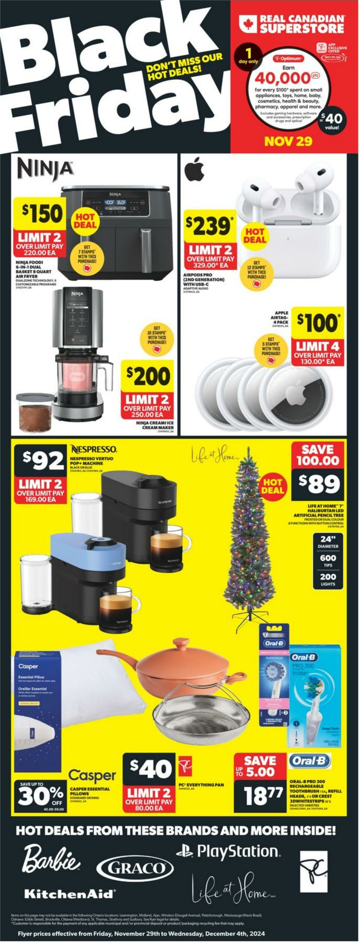 Flyer Real Canadian Superstore 29.11.2024 - 04.12.2024