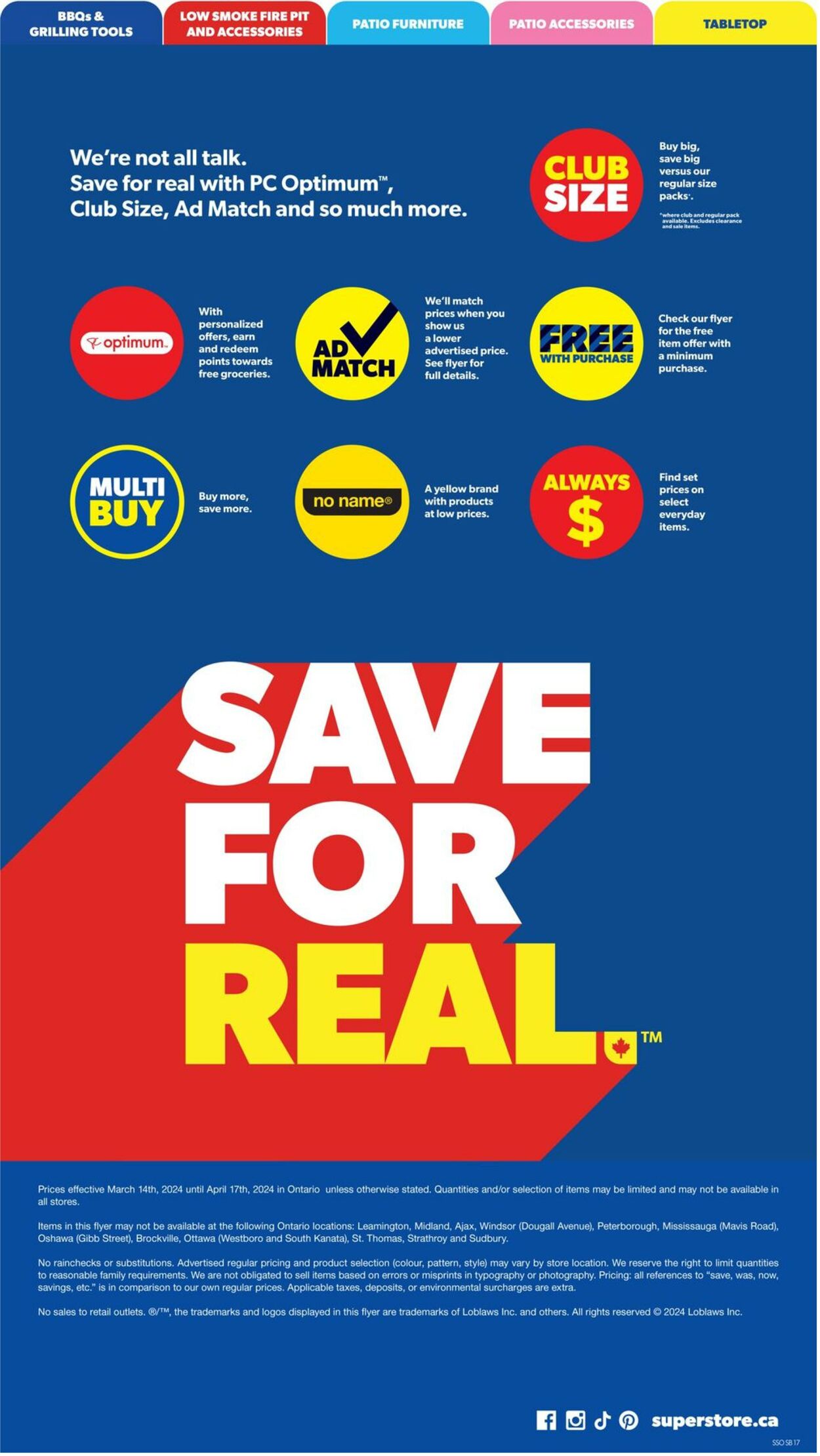 Flyer Real Canadian Superstore 14.03.2024 - 17.04.2024