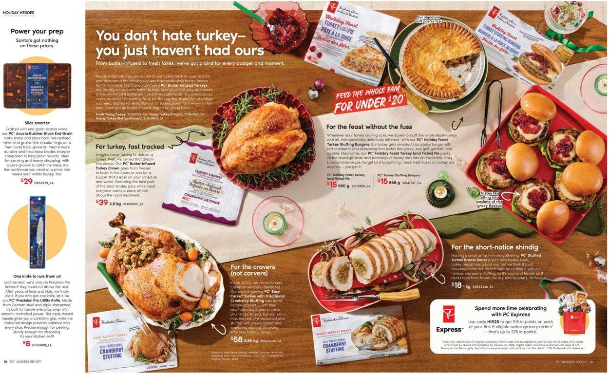 Flyer Real Canadian Superstore 30.10.2025 - 02.01.2026