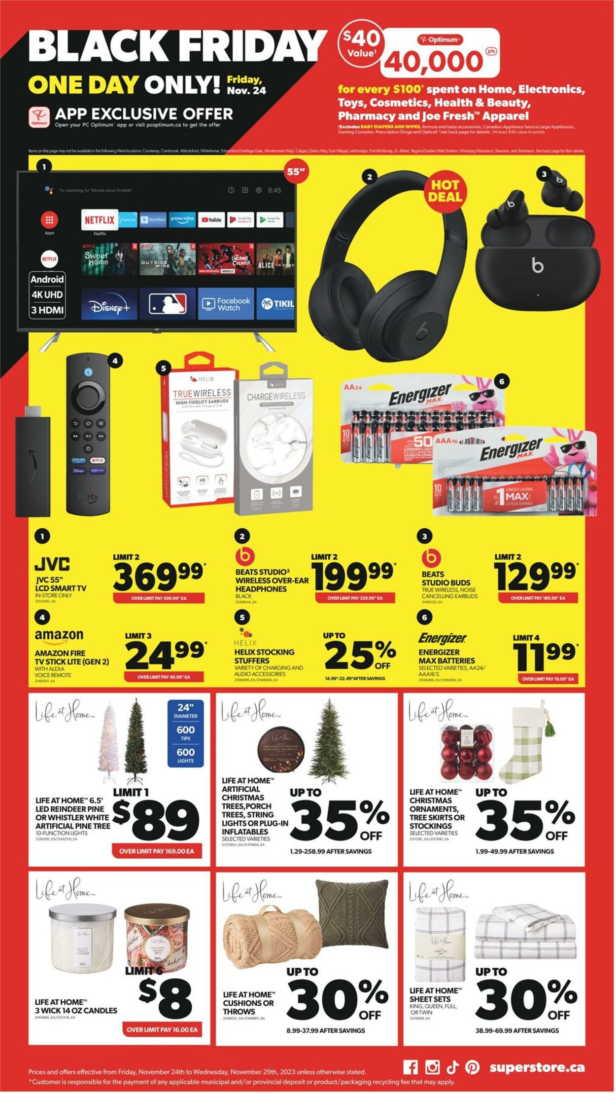 Flyer Real Canadian Superstore 24.11.2023 - 29.11.2023