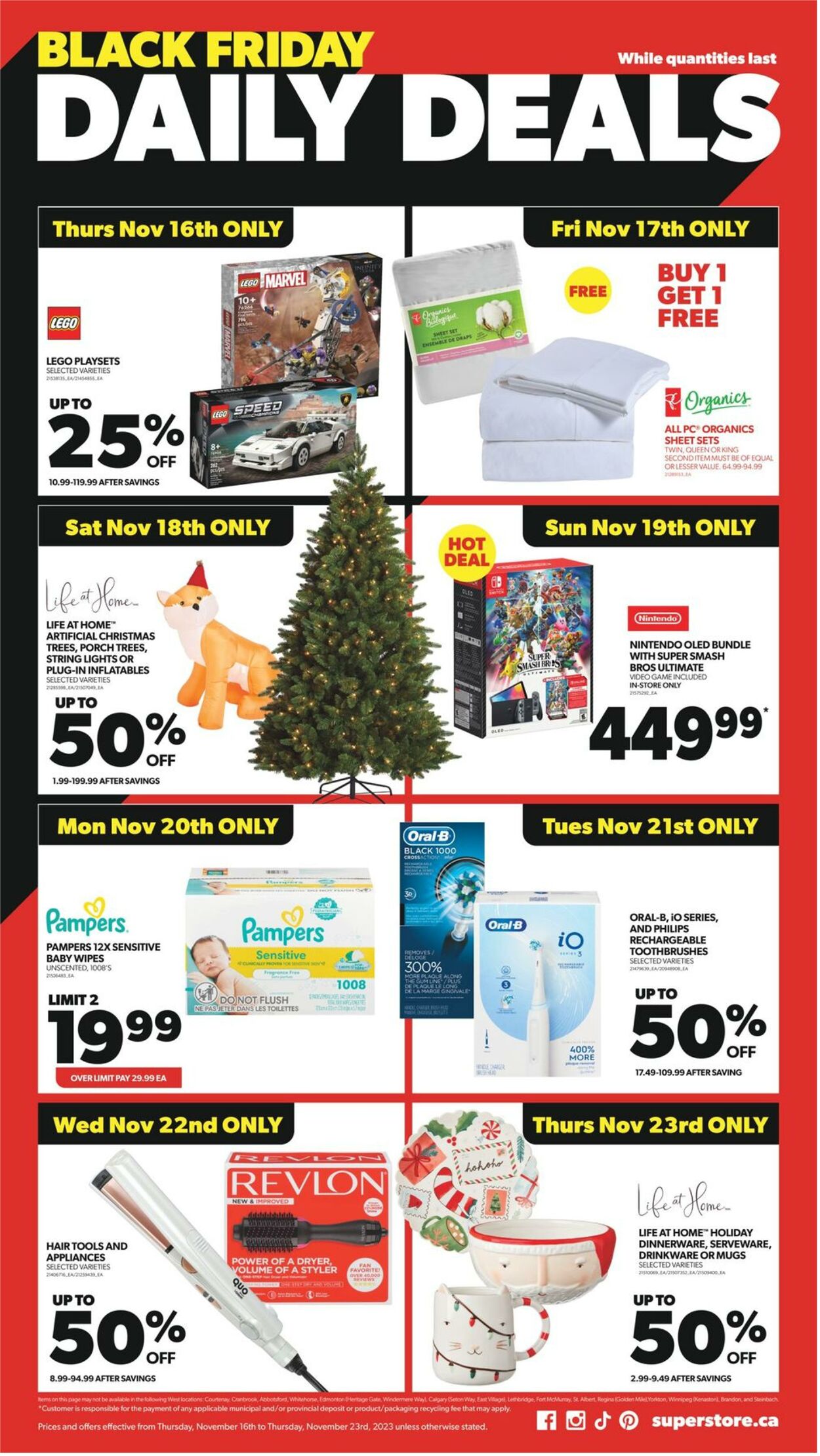 Flyer Real Canadian Superstore 16.11.2023 - 22.11.2023