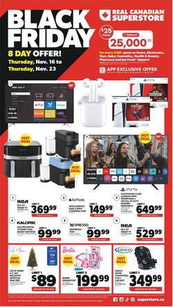 Flyer Real Canadian Superstore 16.11.2023 - 22.11.2023