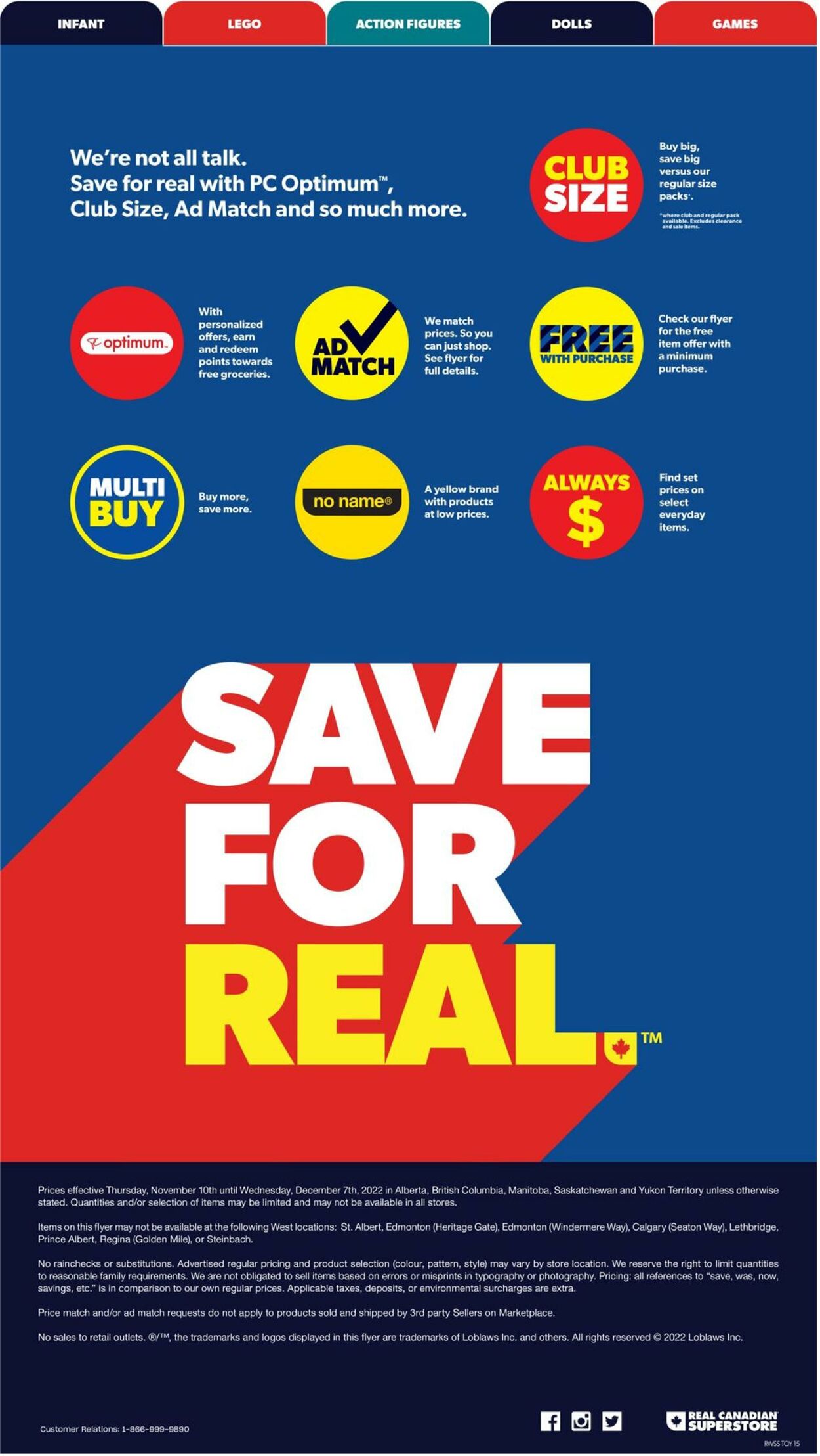 Flyer Real Canadian Superstore 10.11.2022 - 07.12.2022