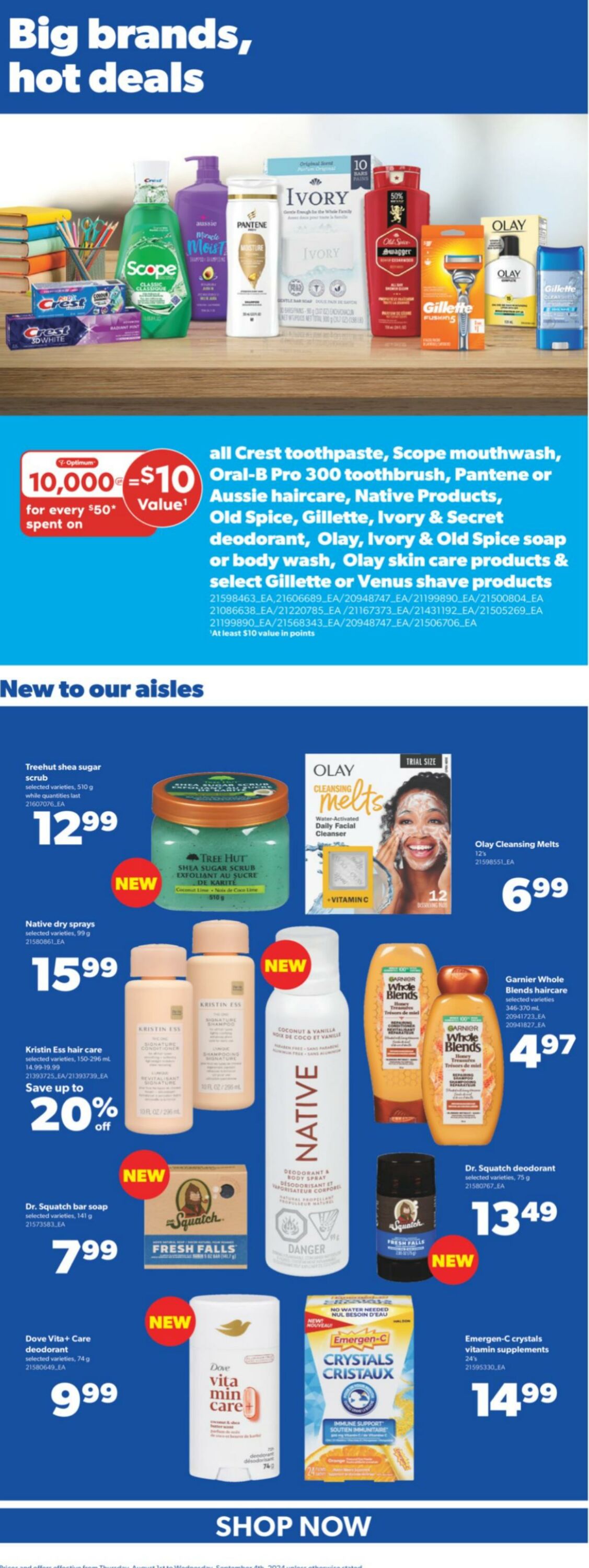 Flyer Real Canadian Superstore 01.08.2024 - 04.09.2024