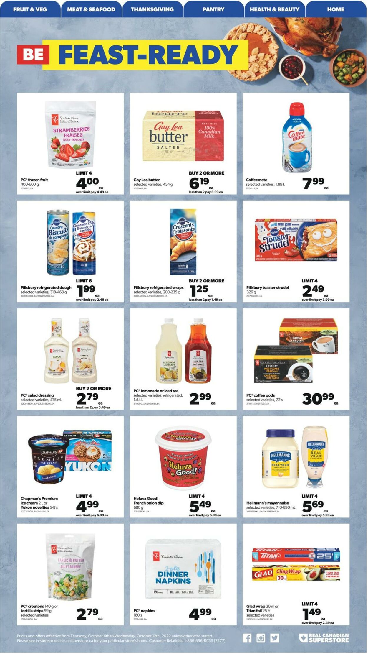 Flyer Real Canadian Superstore 06.10.2022 - 12.10.2022