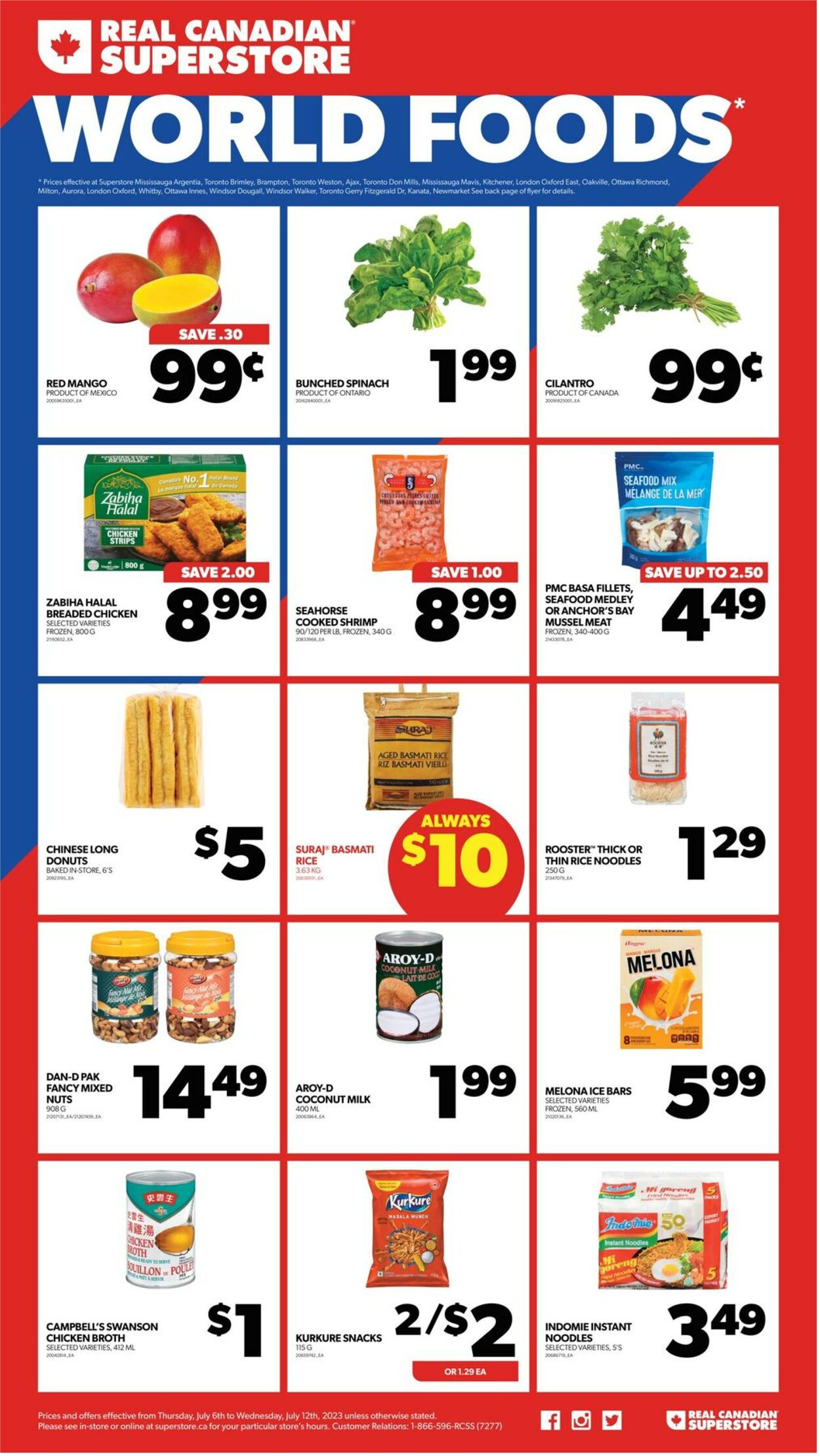 Flyer Real Canadian Superstore 06.07.2023 - 12.07.2023