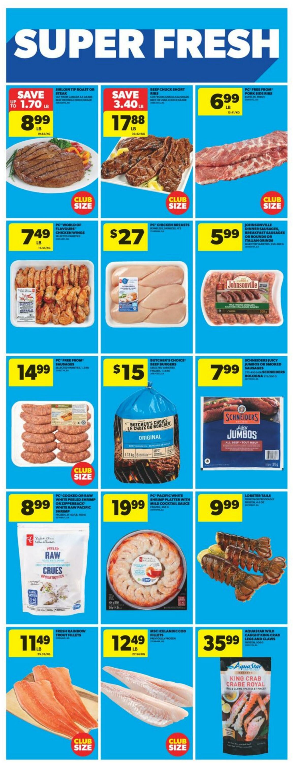 Flyer Real Canadian Superstore 08.08.2024 - 14.08.2024