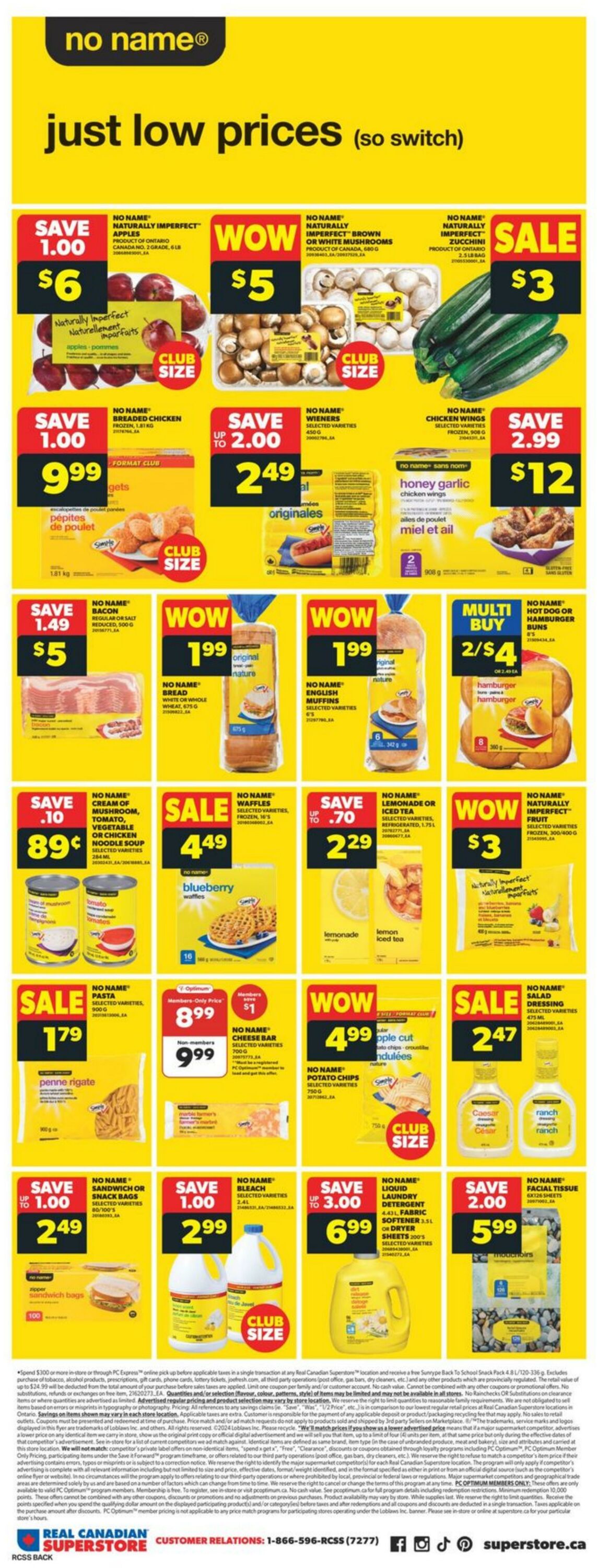 Flyer Real Canadian Superstore 08.08.2024 - 14.08.2024