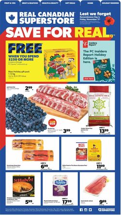 Flyer Real Canadian Superstore 10.11.2022 - 16.11.2022