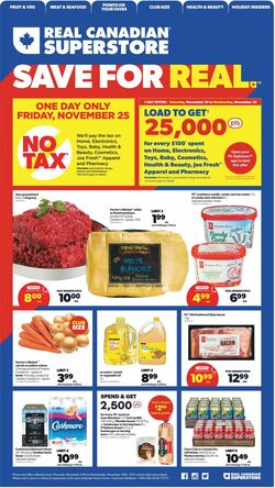 Flyer Real Canadian Superstore 24.11.2022-30.11.2022