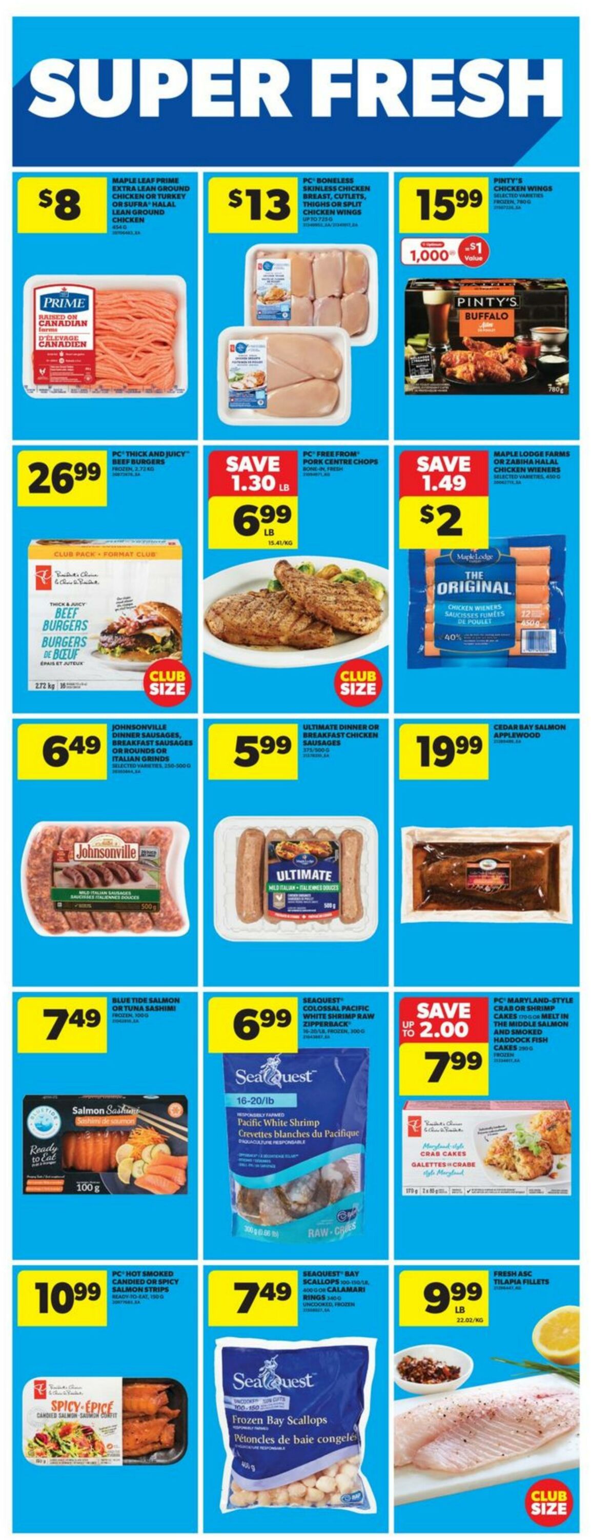 Flyer Real Canadian Superstore 01.08.2024 - 07.08.2024