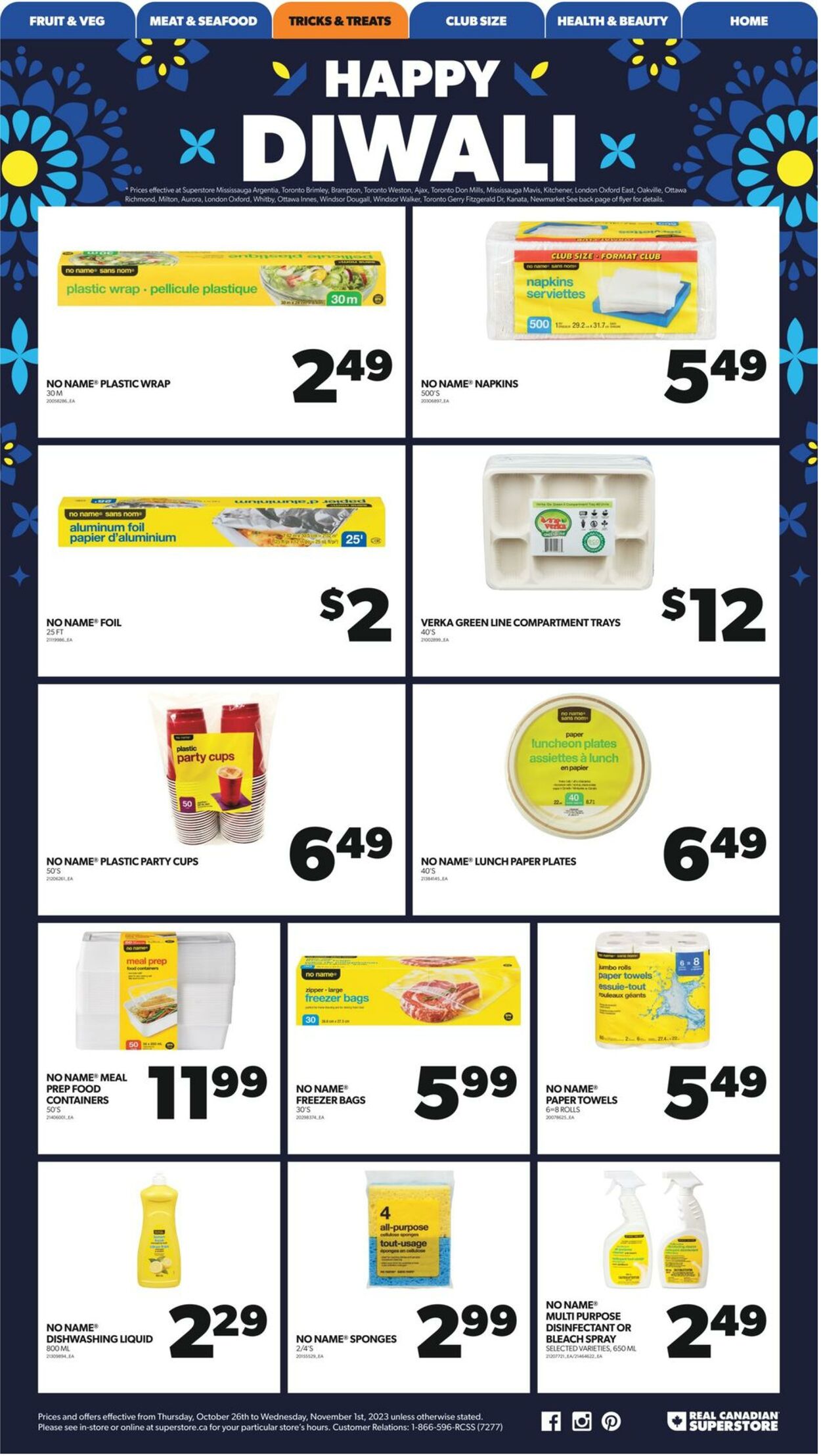 Flyer Real Canadian Superstore 26.10.2023 - 01.11.2023