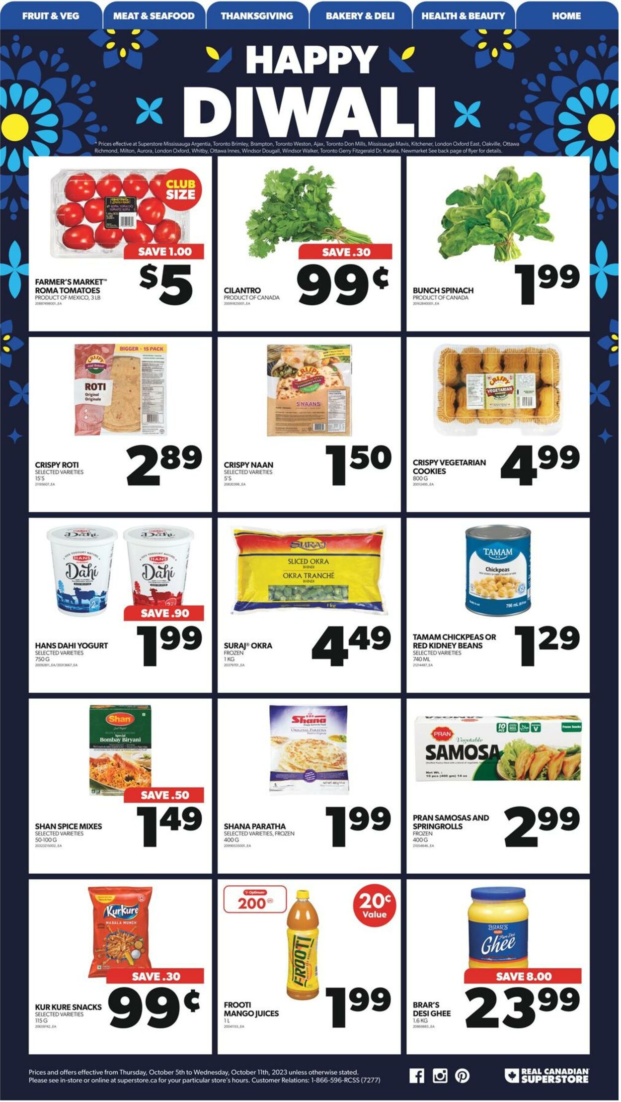 Flyer Real Canadian Superstore 05.10.2023 - 11.10.2023