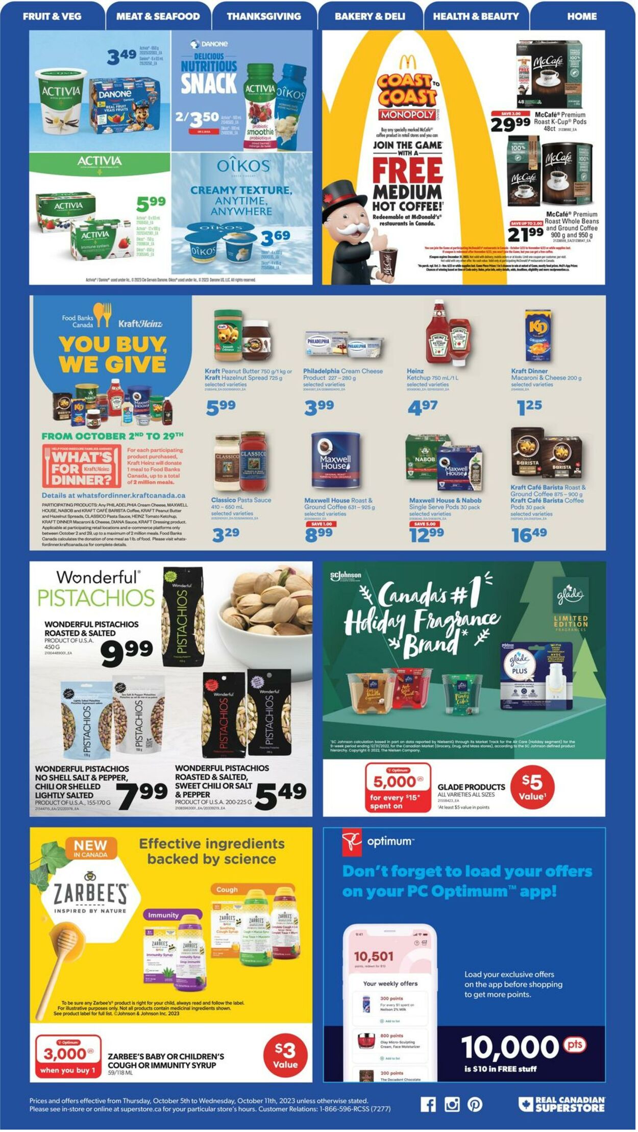 Flyer Real Canadian Superstore 05.10.2023 - 11.10.2023