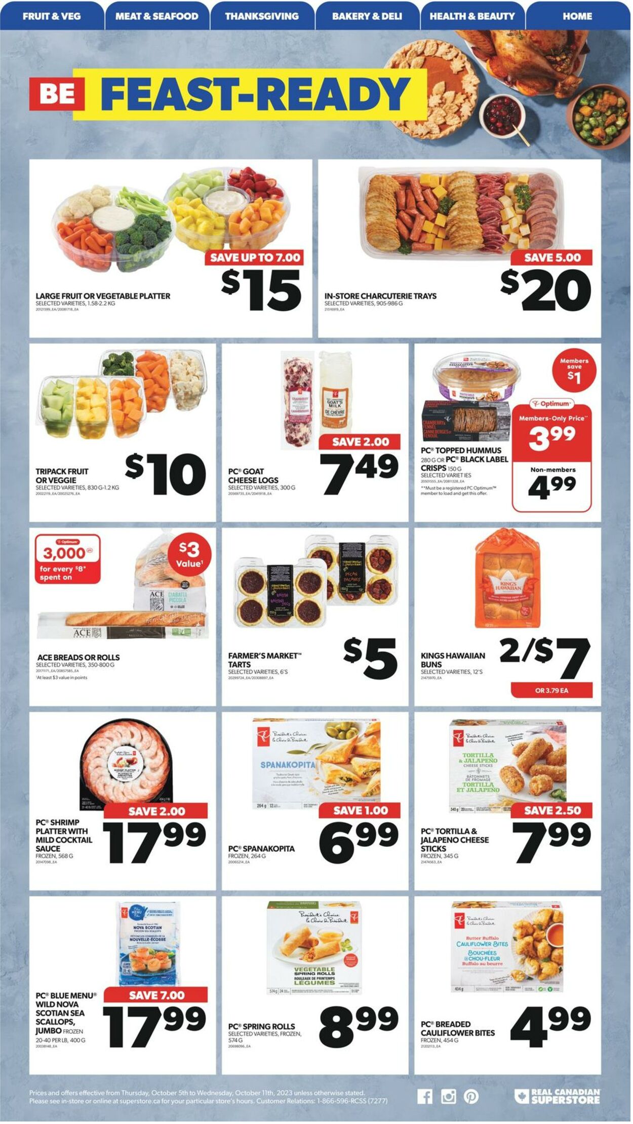 Flyer Real Canadian Superstore 05.10.2023 - 11.10.2023