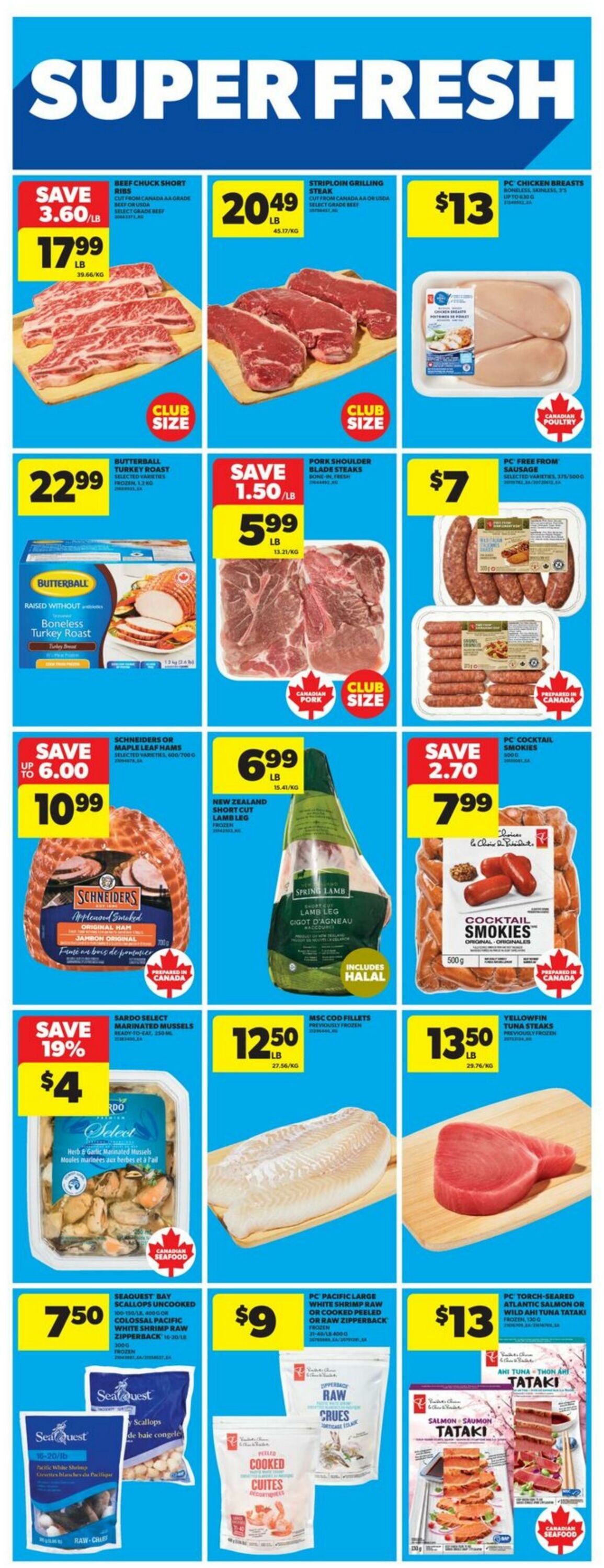 Flyer Real Canadian Superstore 25.09.2025 - 01.10.2025