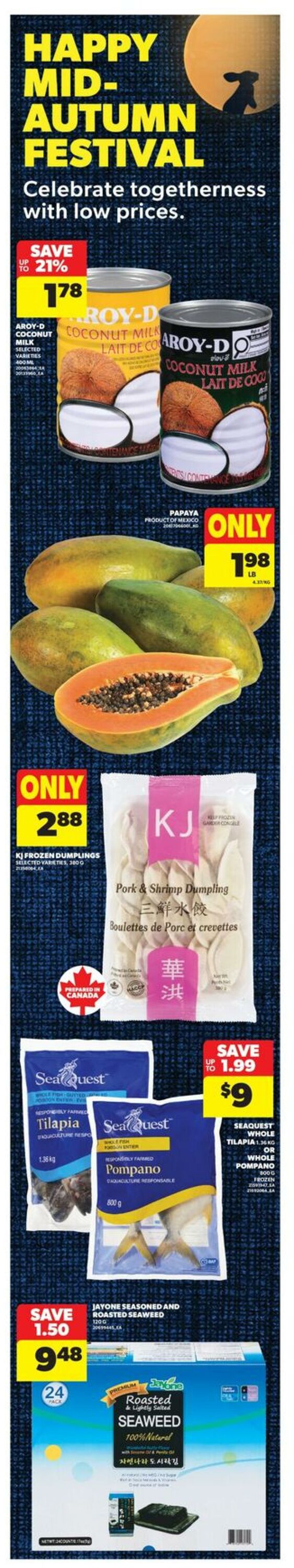 Flyer Real Canadian Superstore 25.09.2025 - 01.10.2025