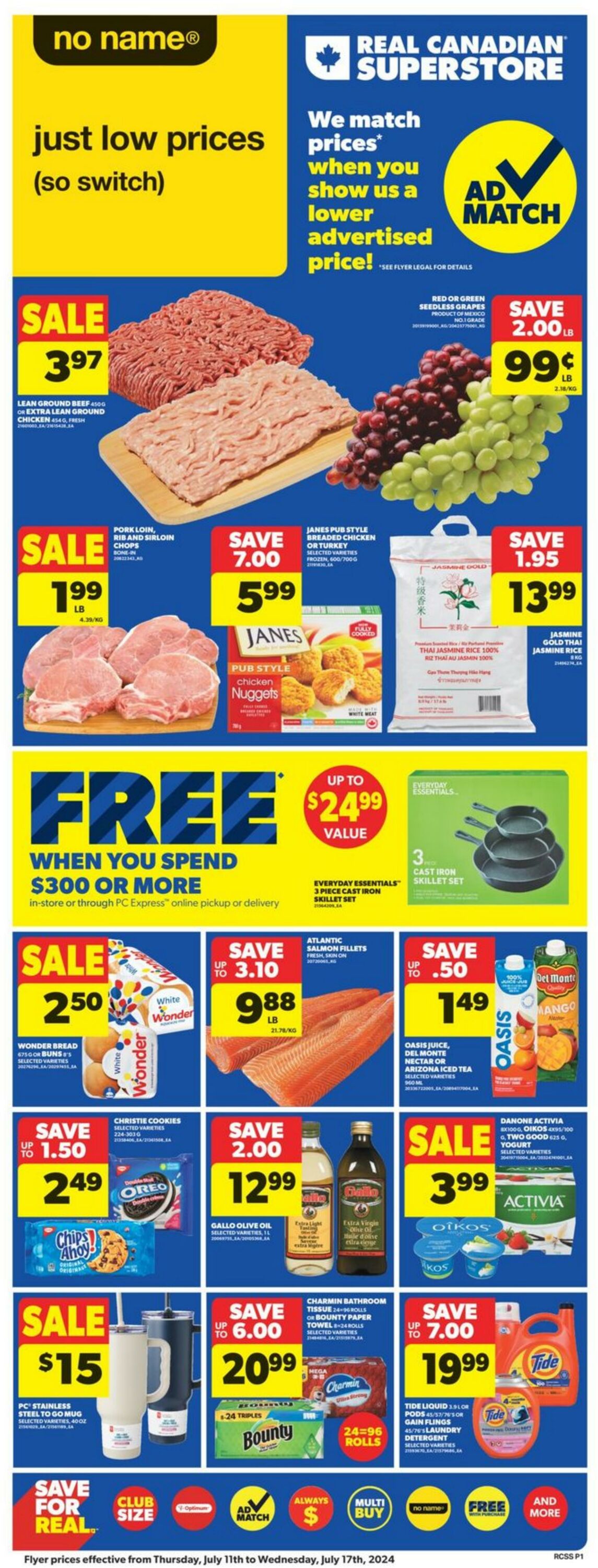 Flyer Real Canadian Superstore 11.07.2024 - 17.07.2024